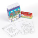 52 Coloring Cards for Kids: ABC Bible Fun - double-sided